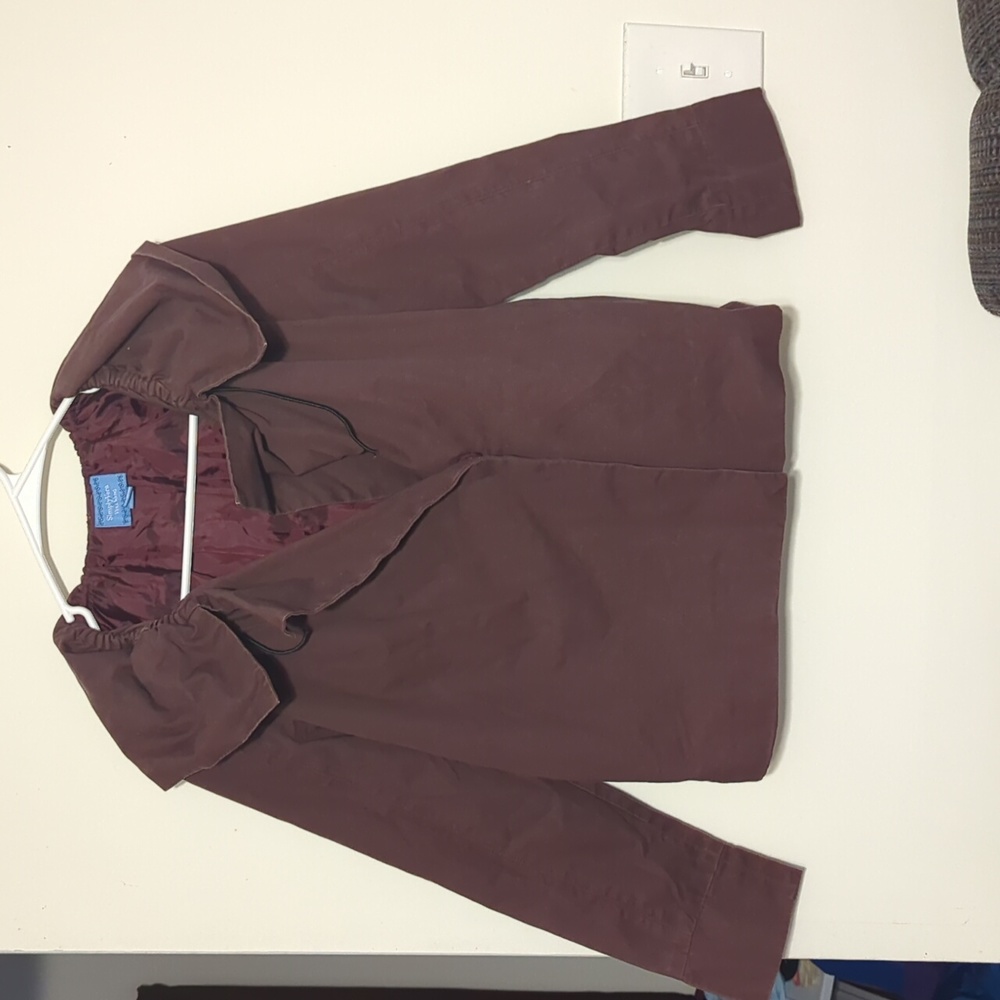 Simply Vera Vera Wang Maroon Jacket size XS